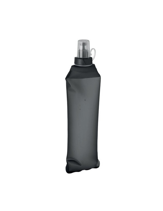 BITER Bouteille d'eau pliable 500ml Couleurs : noir livraison express 24h 48h