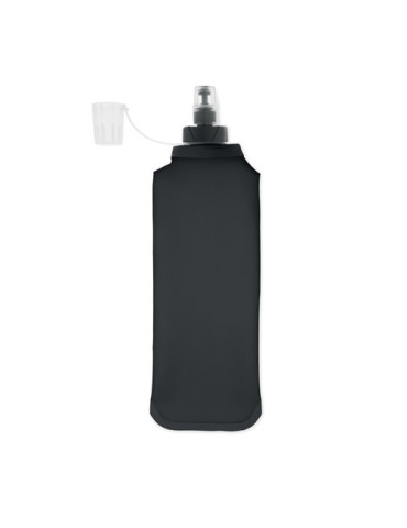 BITER Bouteille d'eau pliable 500ml Couleurs : noir accessoire événementiel unique