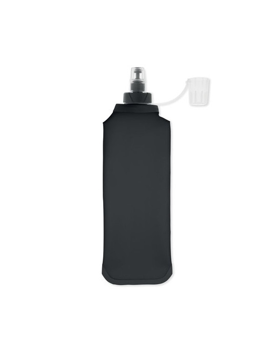 BITER Bouteille d'eau pliable 500ml Couleurs : noir goodies personnalisé en stock