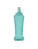 BITER Bouteille d'eau pliable 500ml Couleurs : turquoise personnalisable avec votre logo