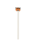CIRCO Crayon en bois forme d'anima Couleurs : blanc