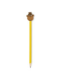 CIRCO Crayon en bois forme d'anima Couleurs : jaune cadeau client original