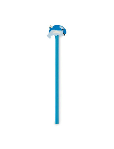 CIRCO Crayon en bois forme d'anima Couleurs : turquoise cadeau entreprise pas cher