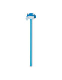 CIRCO Crayon en bois forme d'anima Couleurs : turquoise cadeau entreprise pas cher