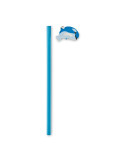 CIRCO Crayon en bois forme d'anima Couleurs : turquoise objet promotionnel éco-responsable