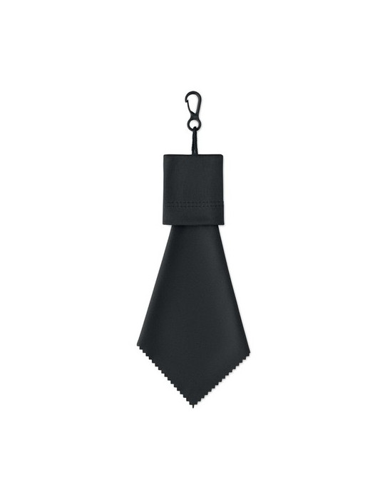 CLEAR Lingette en RPET Couleurs : noir