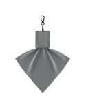 CLEAR Lingette en RPET Couleurs : gris accessoire événementiel unique