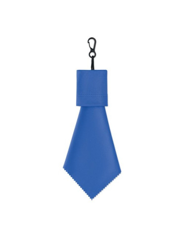 CLEAR Lingette en RPET Couleurs : bleu royal cadeau entreprise pas cher