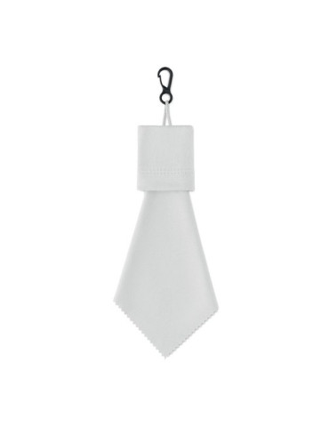 CLEAR Lingette en RPET Couleurs : blanc personnalisable avec votre logo