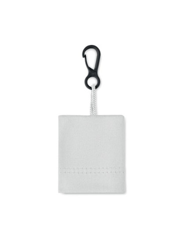 CLEAR Lingette en RPET Couleurs : blanc marquage laser ultra précis