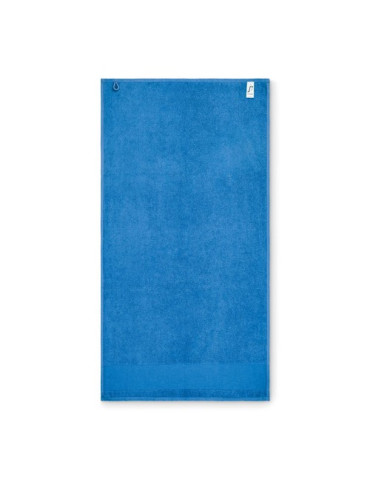 ISLAND 50 Serviette à main en coton Couleurs : bleu royal marquage couleur éclatante