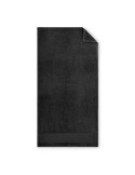 ISLAND 50 Serviette à main en coton Couleurs : noir objet promotionnel éco-responsable