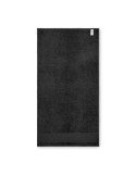 ISLAND 50 Serviette à main en coton Couleurs : noir objet promo petit budget