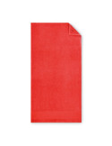 ISLAND 50 Serviette à main en coton Couleurs : rouge accessoire événementiel unique
