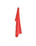ISLAND 50 Serviette à main en coton Couleurs : rouge personnalisable avec votre logo
