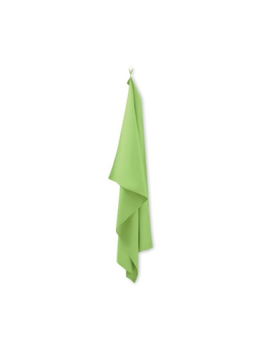 ATOLL 100 Serviette en microfibre Couleurs : vert citron goodies publicitaire événementiel