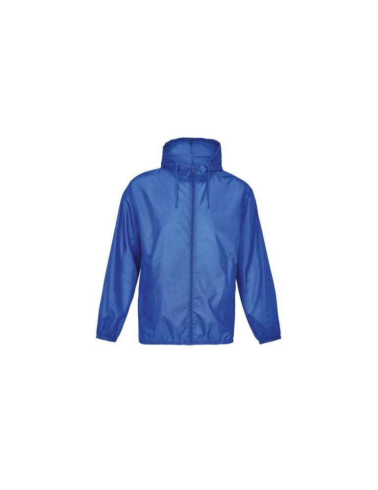 SHIELD COUPE-VENT Matières : coton Taille textile : XS Couleurs : bleu royal marquage couleur éclatante