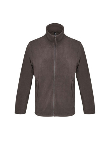 NITRO VESTE ZIPPE UNISEXE Taille textile : M Couleurs : chocolat foncé objet publicitaire robuste