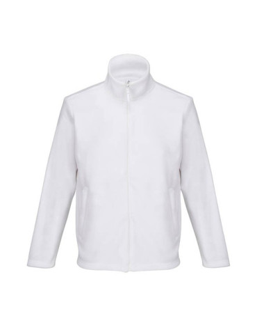 NITRO VESTE ZIPPE UNISEXE Taille textile : 4XL Couleurs : blanc objet promo petit budget
