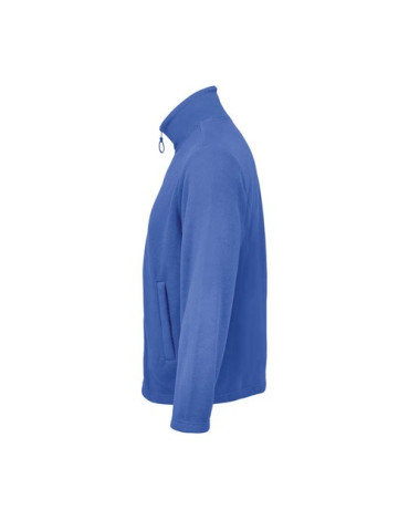 NITRO VESTE ZIPPE UNISEXE Taille textile : L Couleurs : bleu royal marquage laser ultra précis