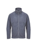 NITRO VESTE ZIPPE UNISEXE Taille textile : S Couleurs : gris chiné objet publicitaire robuste
