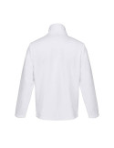 NITRO VESTE ZIPPE UNISEXE Taille textile : L Couleurs : blanc objet promo petit budget