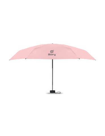 PORTLAND SIN Parapluie tempête de 19" Couleurs : rose bébé objet promo petit budget