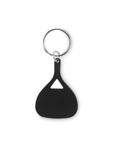 KEPAD Porte-clés en aluminium Couleurs : noir 2