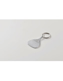 KEPAD Porte-clés en aluminium Couleurs : argenté mat objet promotionnel éco-responsable