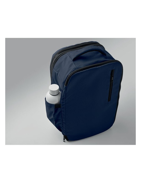 FLYSAFE Sac à dos taille cabine Couleurs : bleu impression logo haute qualité