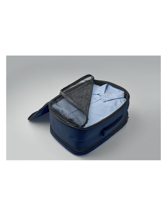 FLYSAFE Sac à dos taille cabine Couleurs : bleu objet publicitaire robuste