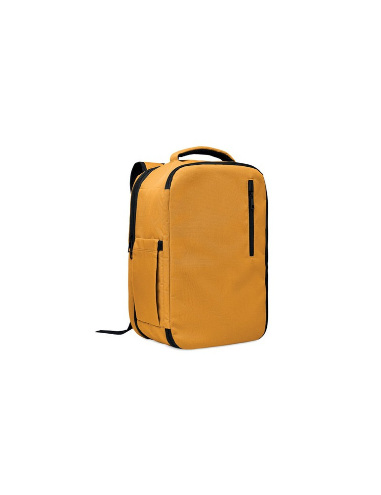 FLYSAFE Sac à dos taille cabine Couleurs : ocre marquage laser ultra précis