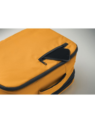 FLYSAFE Sac à dos taille cabine Couleurs : ocre cadeau collaborateur premium