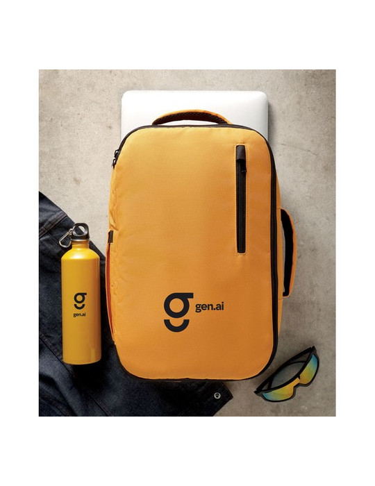 FLYSAFE Sac à dos taille cabine Couleurs : ocre goodies entreprise design