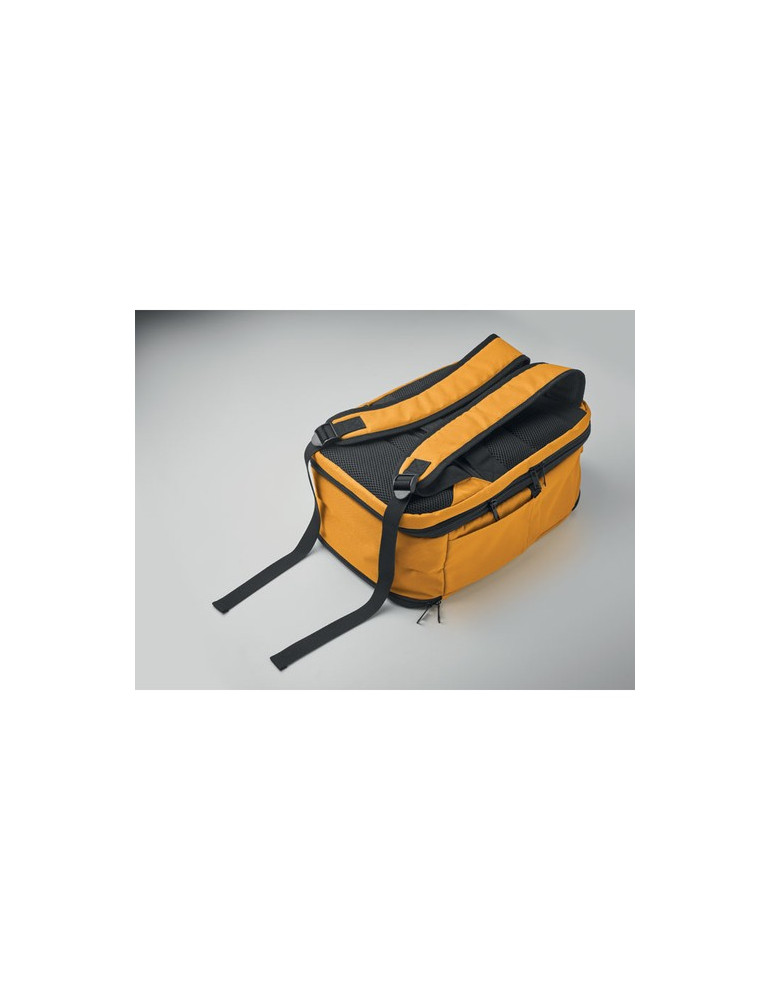 FLYSAFE Sac à dos taille cabine Couleurs : ocre marquage laser ultra précis