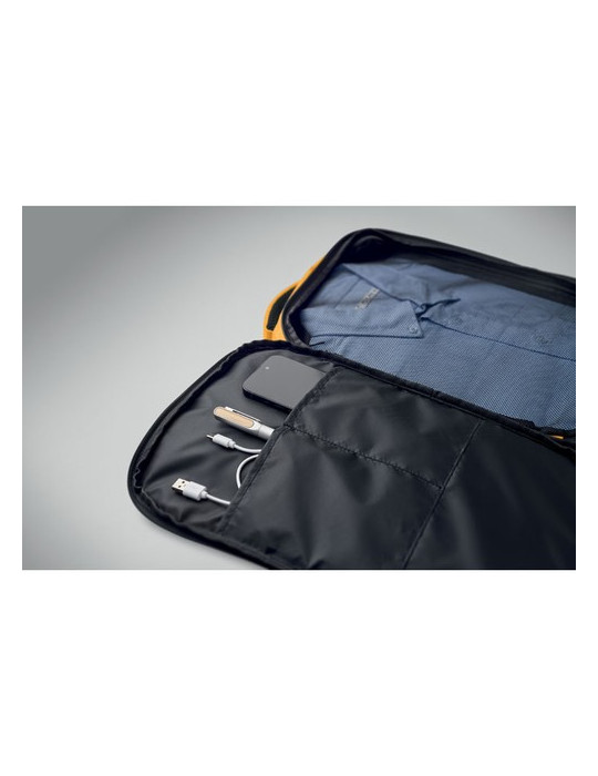FLYSAFE Sac à dos taille cabine Couleurs : ocre personnalisation rapide en France
