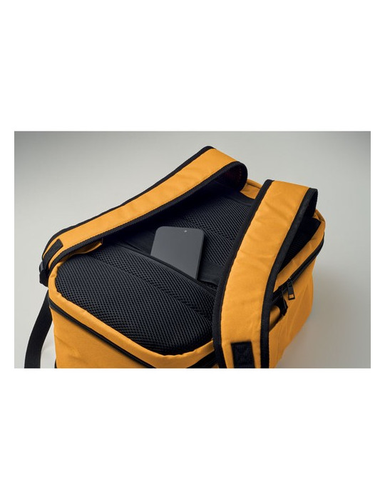 FLYSAFE Sac à dos taille cabine Couleurs : ocre personnalisation rapide en France