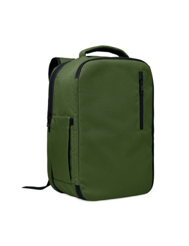 FLYSAFE Sac à dos taille cabine Couleurs : vert foncé personnalisable avec votre logo