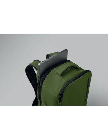 FLYSAFE Sac à dos taille cabine Couleurs : vert foncé marquage laser ultra précis