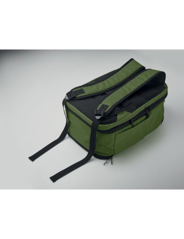 FLYSAFE Sac à dos taille cabine Couleurs : vert foncé personnalisable avec votre logo