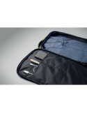 FLYSAFE Sac à dos taille cabine Couleurs : vert foncé objet promotionnel éco-responsable