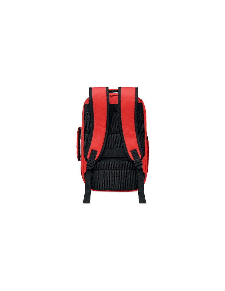 FLYSAFE Sac à dos taille cabine Couleurs : rouge cadeau affaires élégant