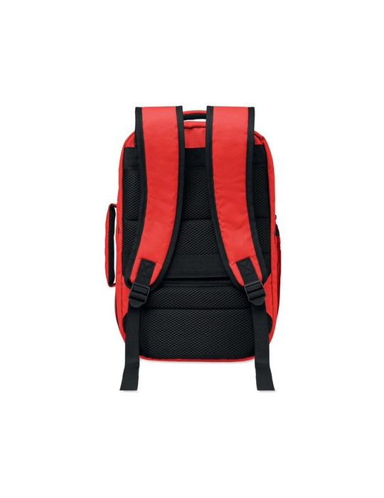 FLYSAFE Sac à dos taille cabine Couleurs : rouge cadeau affaires élégant