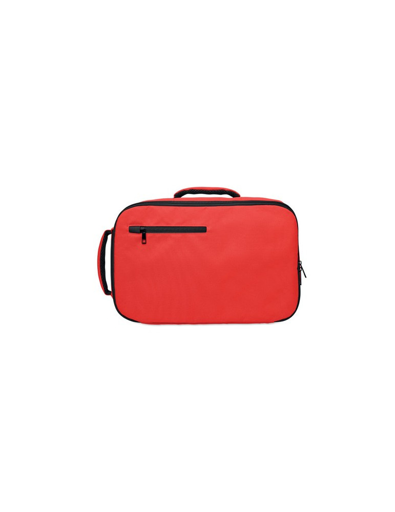 FLYSAFE Sac à dos taille cabine Couleurs : rouge personnalisation sur mesure