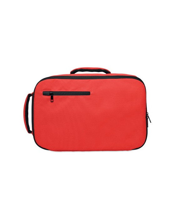 FLYSAFE Sac à dos taille cabine Couleurs : rouge personnalisation sur mesure