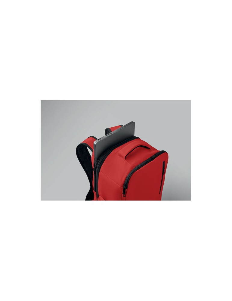 FLYSAFE Sac à dos taille cabine Couleurs : rouge impression haute définition