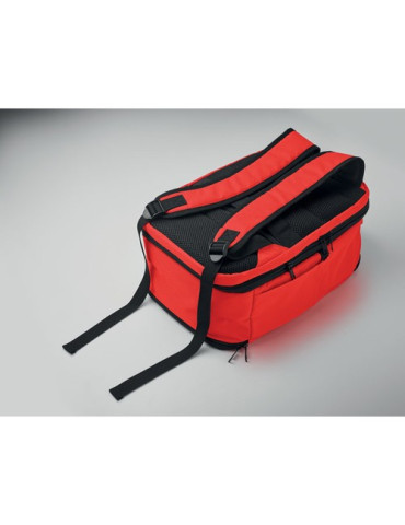 FLYSAFE Sac à dos taille cabine Couleurs : rouge goodies personnalisé en stock
