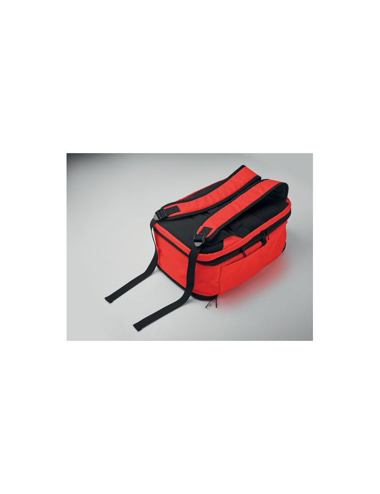 FLYSAFE Sac à dos taille cabine Couleurs : rouge goodies personnalisé en stock