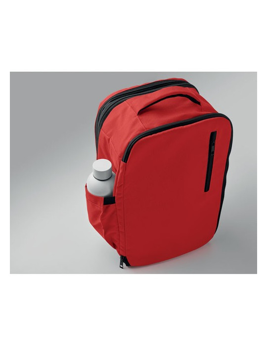 FLYSAFE Sac à dos taille cabine Couleurs : rouge cadeau client original
