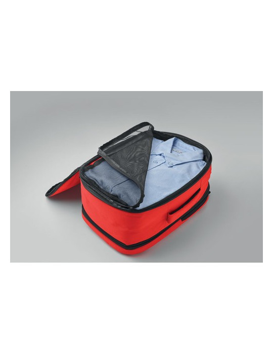 FLYSAFE Sac à dos taille cabine Couleurs : rouge objet promo petit budget